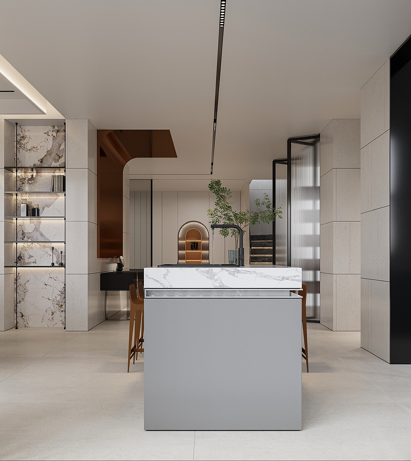 现代别墅设计  |  南初视觉表现