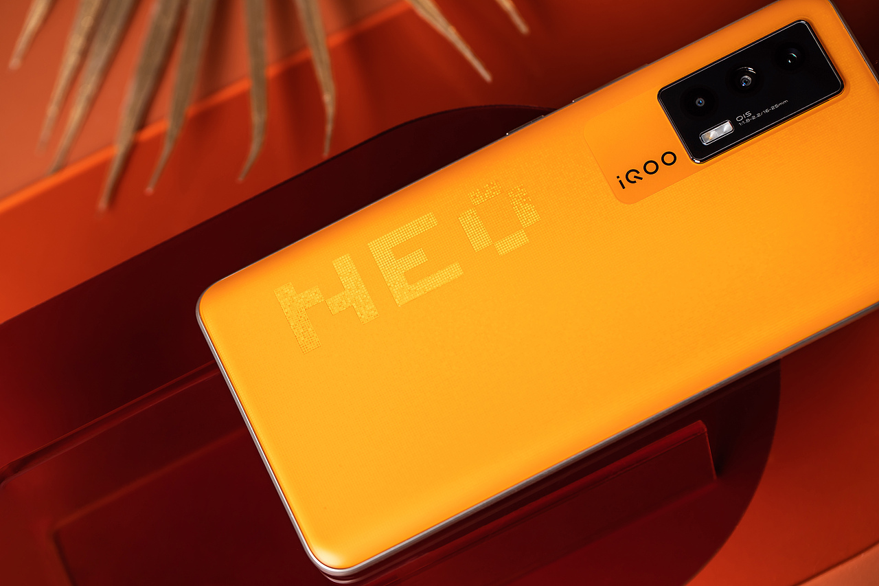 iqoo neo 5 丨像素橙