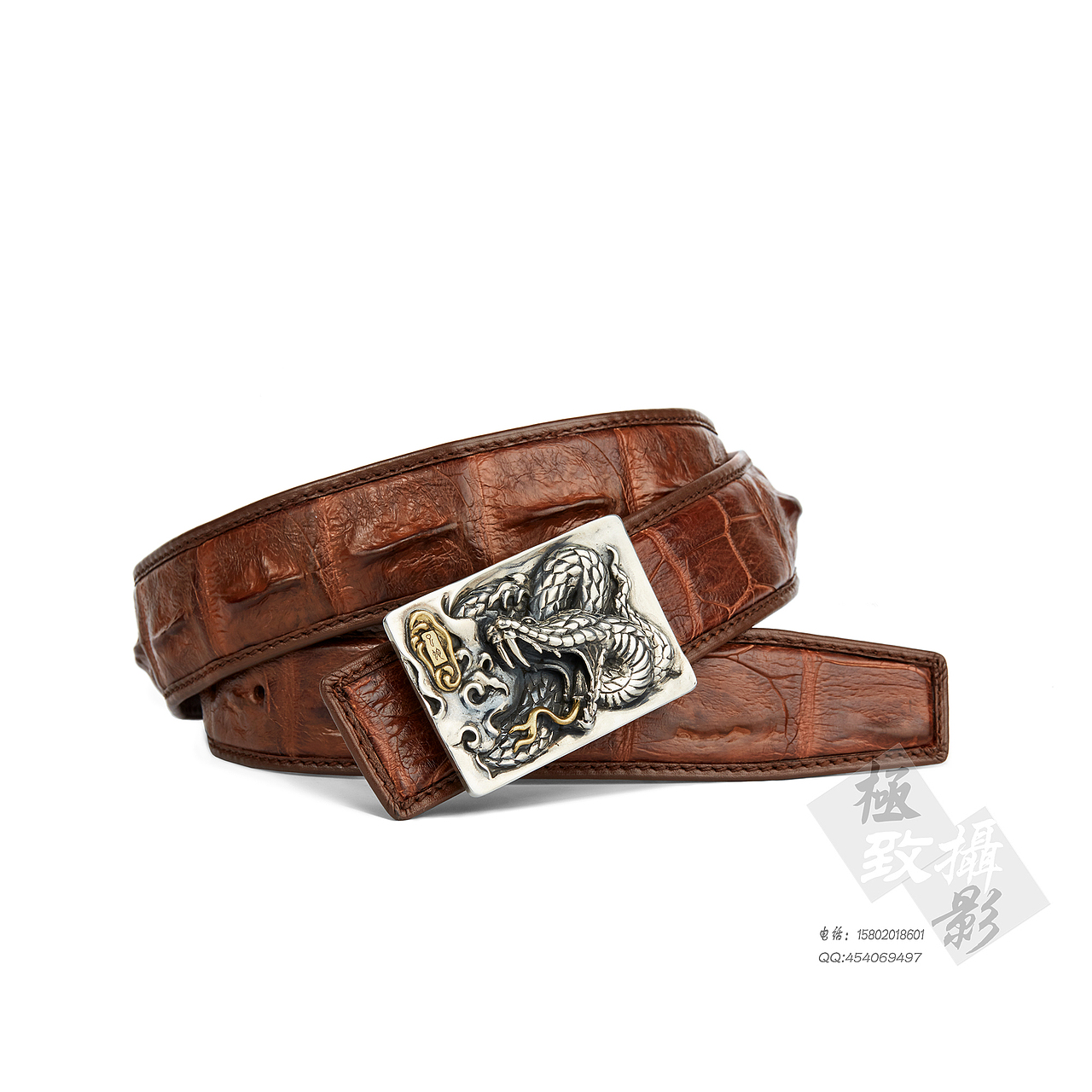 鳄鱼皮男士皮带白底场景拍摄精修案例（图ZMTUyMDE2MDI4） - 产品摄影 - 站酷设计师极致映像原创素材 - 站酷ZCOOL