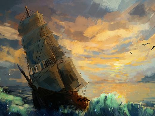 扬帆（个人主页-ZNDc5NjA1NjA=） - 创作习作 - 站酷设计师毛毛吧原创素材 - 站酷ZCOOL