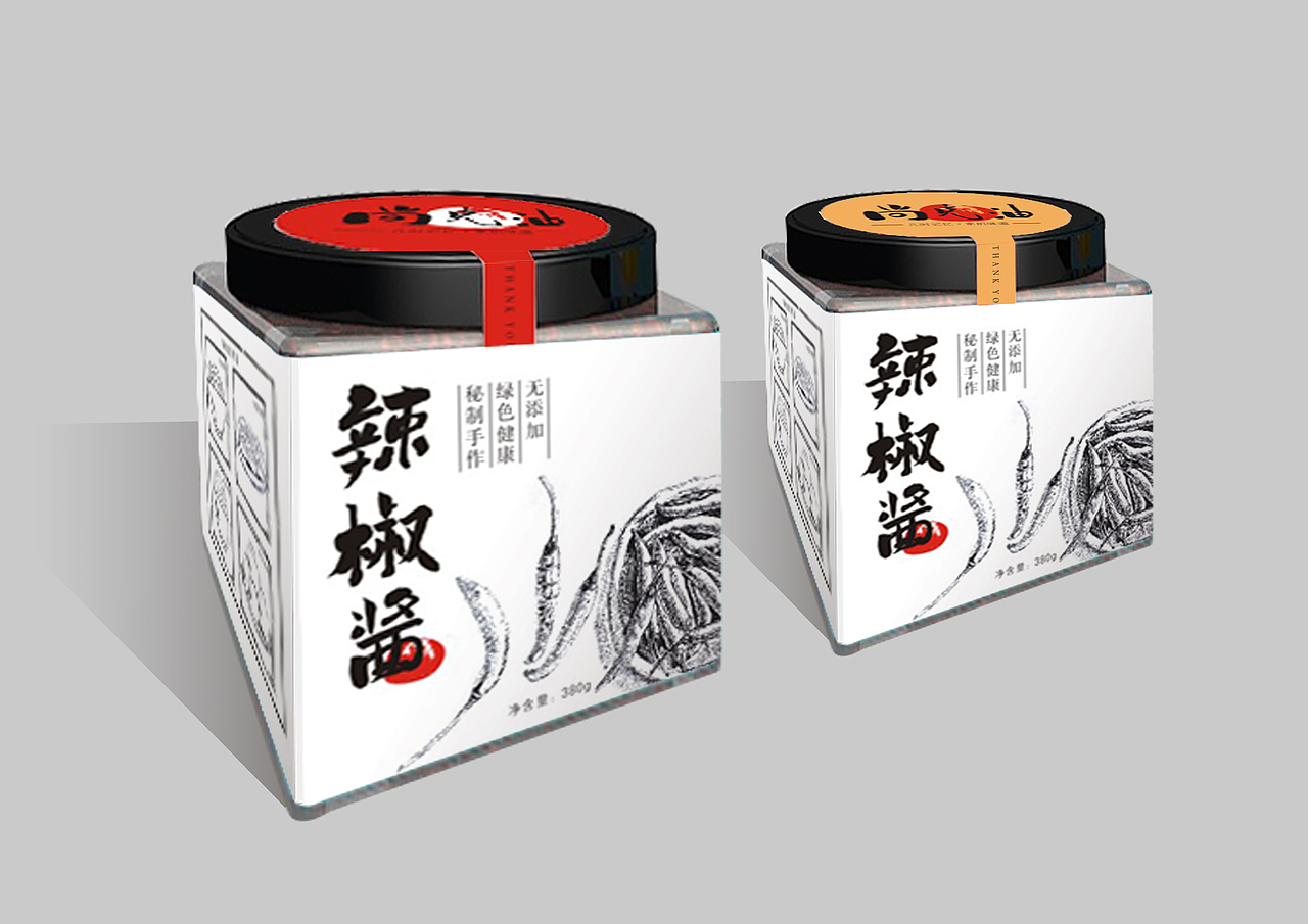 辣椒酱品牌、包装设计