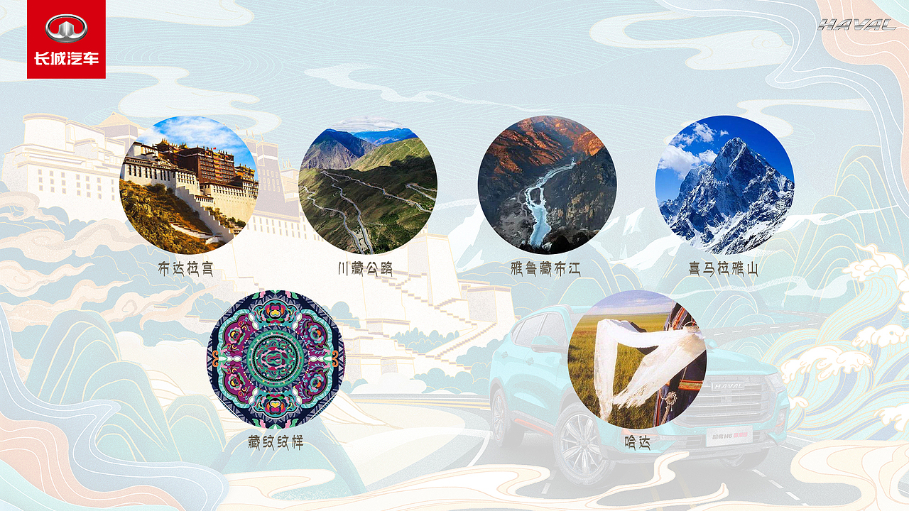 潮出拉萨——哈弗H6超出我的城（图ZMjUxMTExMjY4） - 海报 - 站酷设计师ArthurChill原创素材 - 站酷ZCOOL