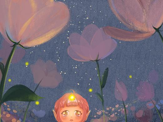 花精靈（個(gè)人主頁(yè)-ZNTcxNTYyNzY=） - 兒童插畫(huà) - 站酷設(shè)計(jì)師硬糖手冊(cè)原創(chuàng)素材 - 站酷ZCOOL