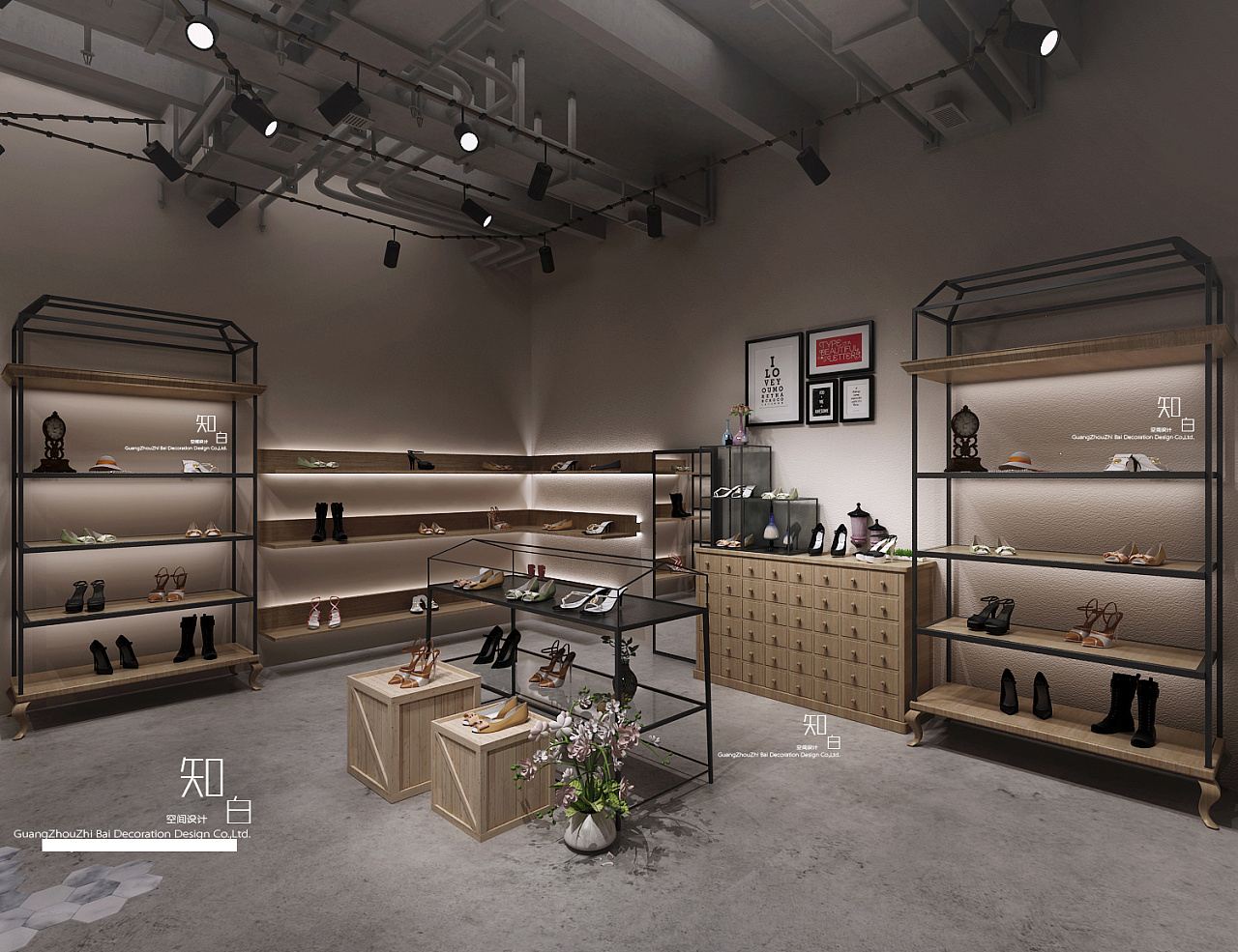 高级鞋店|空间|建筑设计|禅达 - 原创作品 - 站酷 (ZCOOL)
