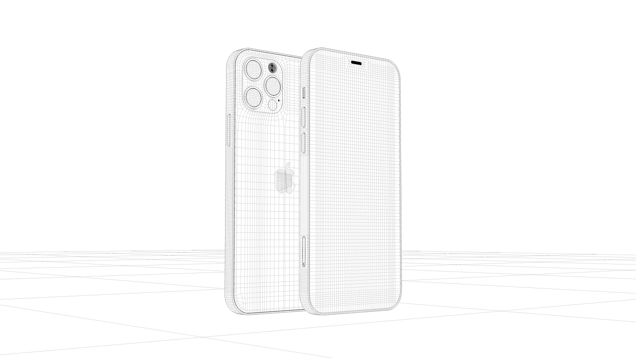 C4D随手练习第一期-iPhone12pro（图ZMjI4NDE5ODE2） - 产品 - 站酷设计师Jazz_张嘉杰原创素材 - 站酷ZCOOL