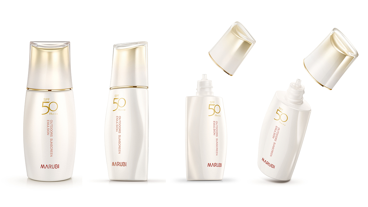 東賢摄影|丸美小金盾防晒KV照