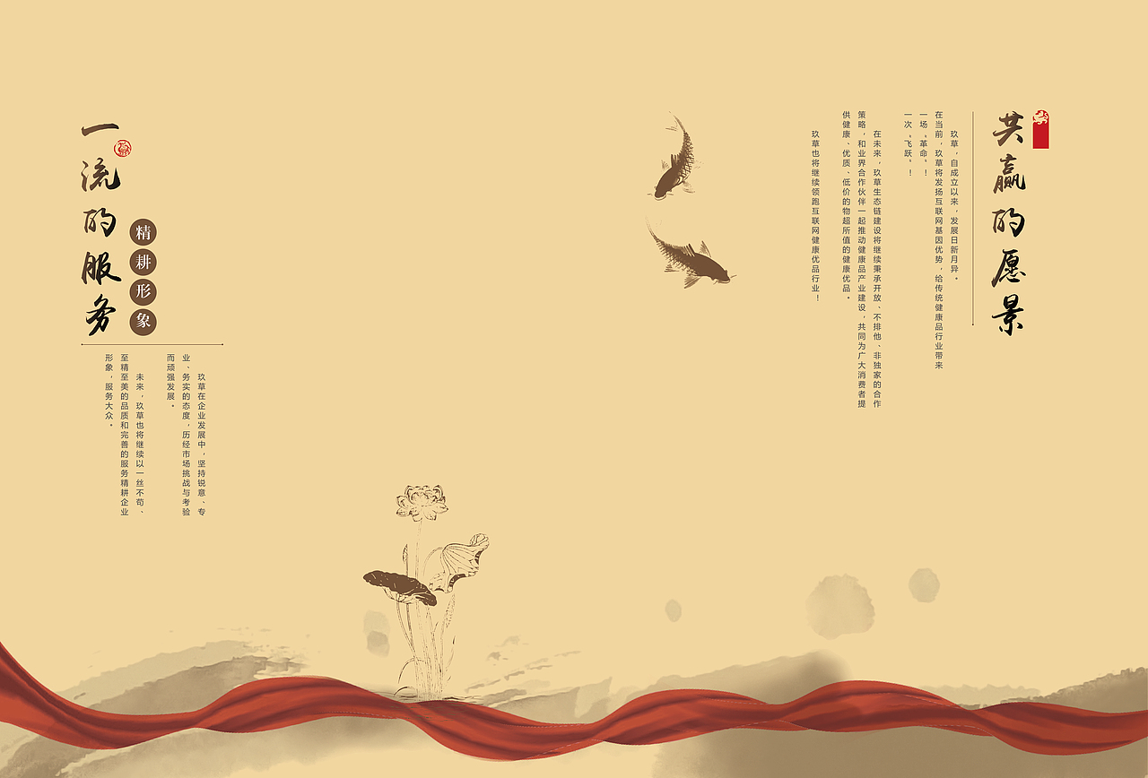 玖草产品宣传册