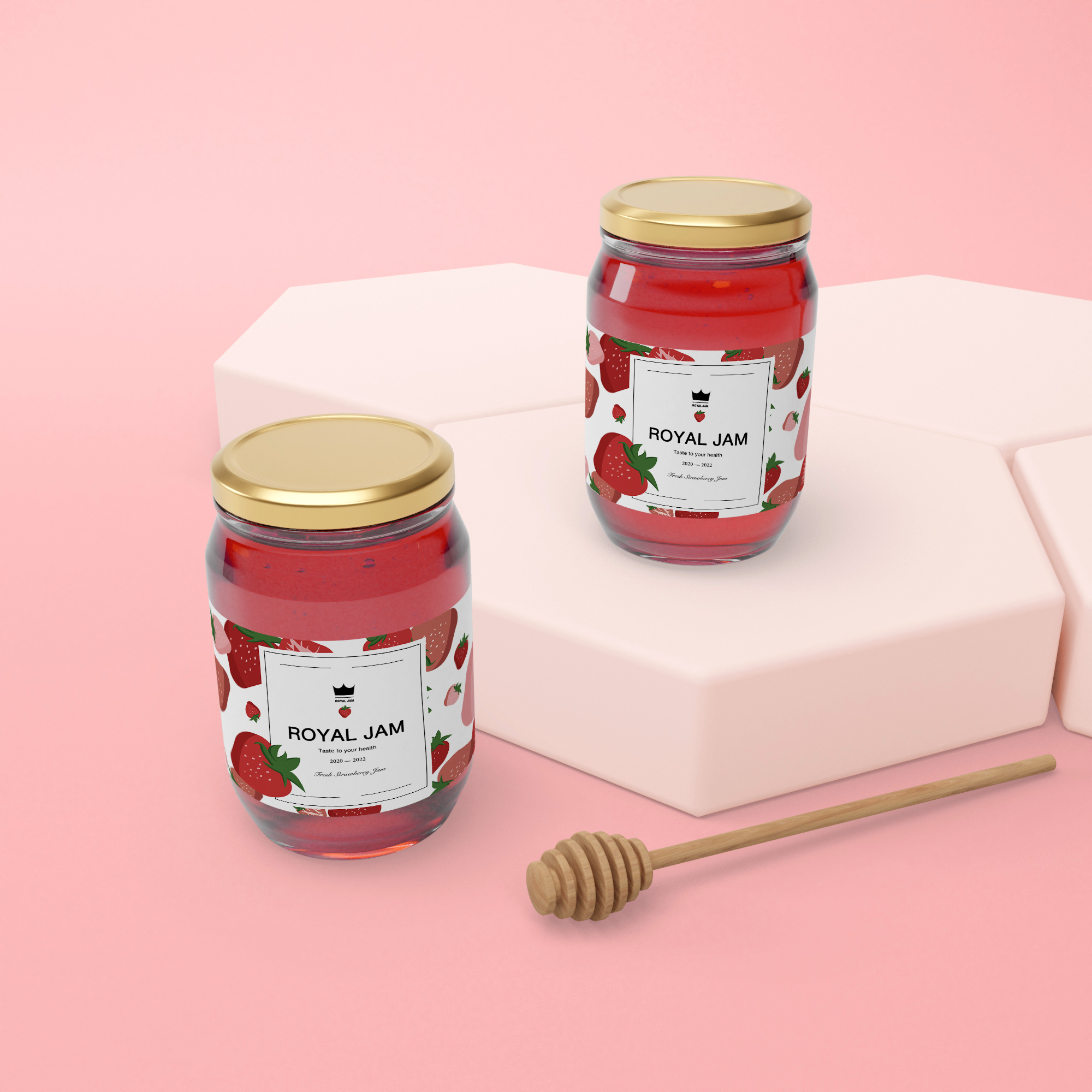 日本草莓包装设计图片