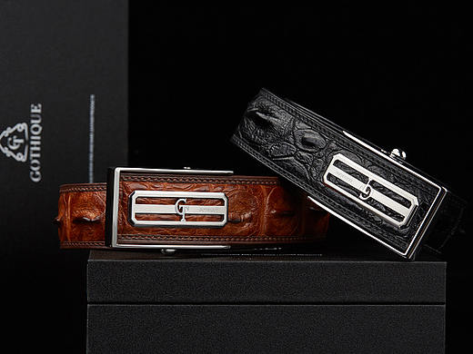 鳄鱼皮男士皮带形象照场景拍摄修图案例