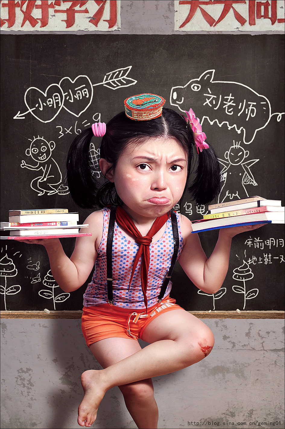 冬瓜妹的童年生活