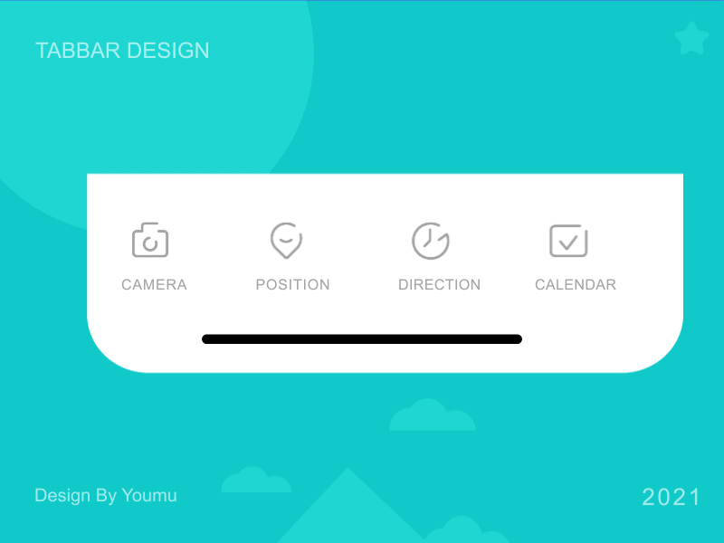 Tabbar 动效设计合集（图ZMjUwNDYyNTUy） - 图标 - 站酷设计师由木不是柚原创素材 - 站酷ZCOOL