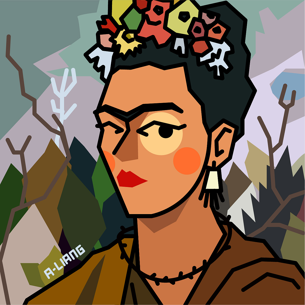 名画COS（图ZMzYzMDIwMDg0） - 创作习作 - 站酷设计师阿亮不亮原创素材 - 站酷ZCOOL