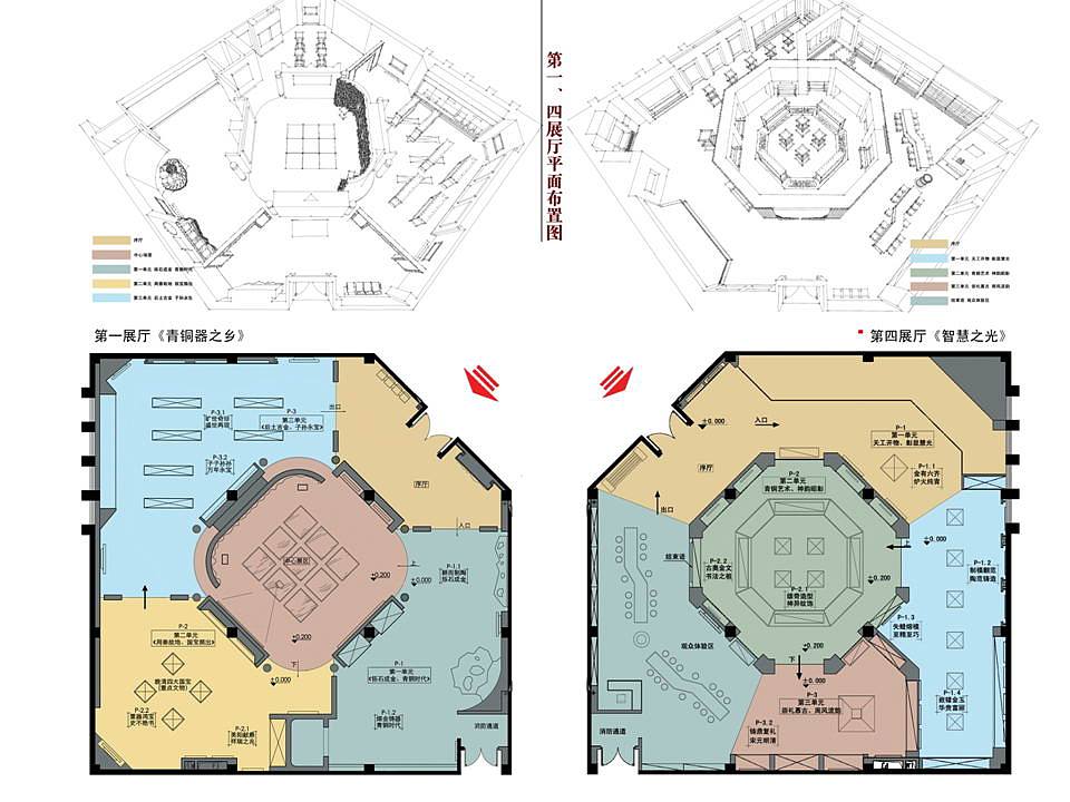 博物馆设计  展厅设计   宝鸡青铜器博物馆