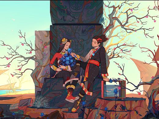 淘宝人生x西方名画 虚拟时装设计大赛-蒙德里安