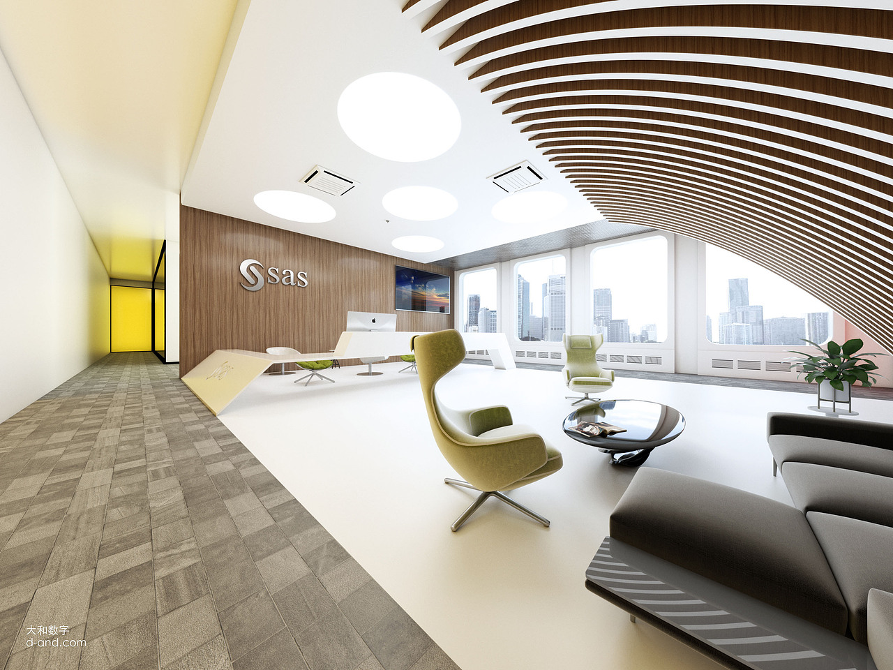 SAS巴黎办事处办公空间