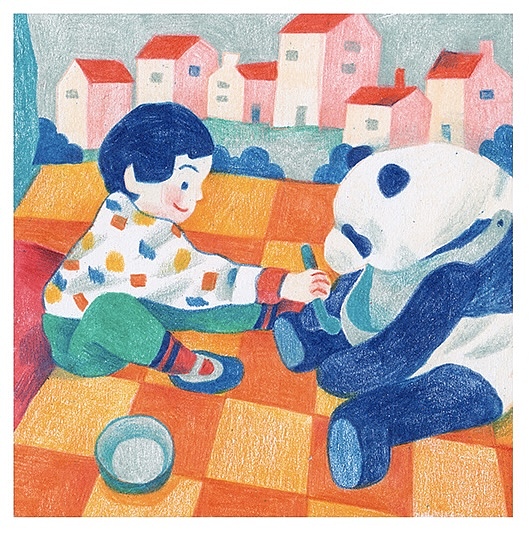 日常记事之三（图ZMjQwMDQ3MTQ0） - 儿童插画 - 站酷设计师谷子粒儿原创素材 - 站酷ZCOOL