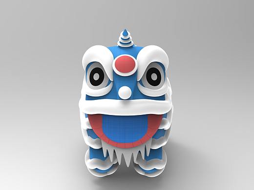 醒狮枕/玩偶