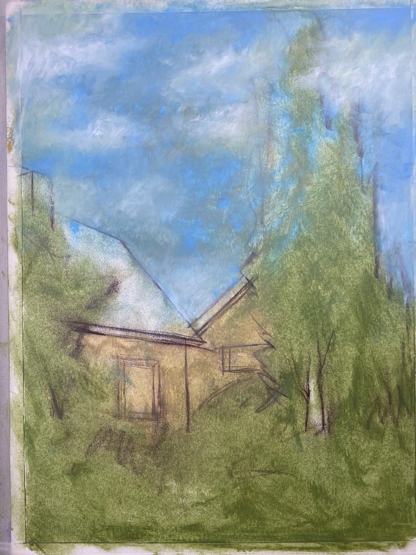 油性粉彩作品（图ZMzE1NTE4NTUy） - 绘画 - 站酷设计师木下彩铅原创素材 - 站酷ZCOOL