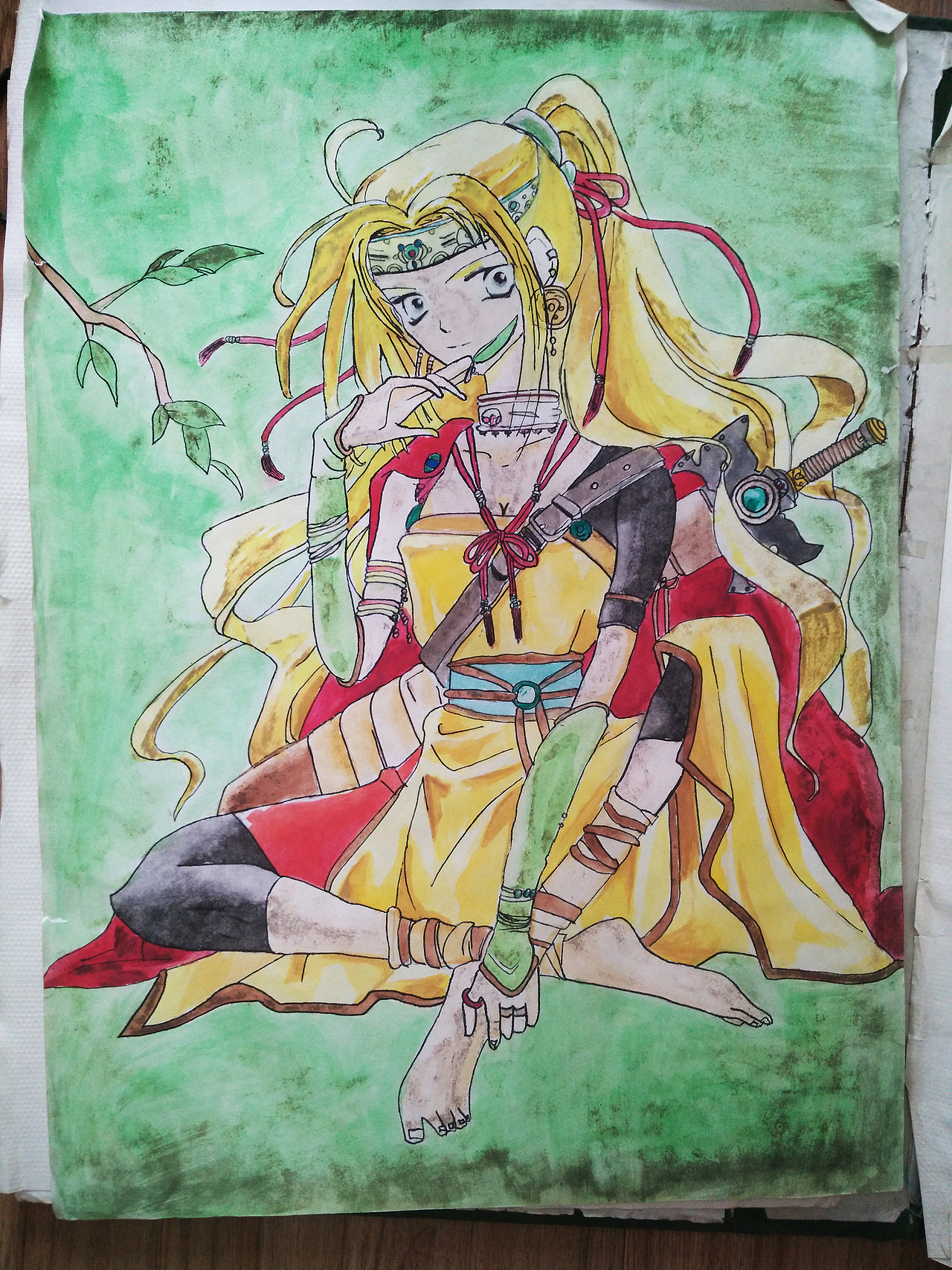 以前很喜欢画画,而且专喜欢挑线条比较复杂的去画,越复杂越好,特别