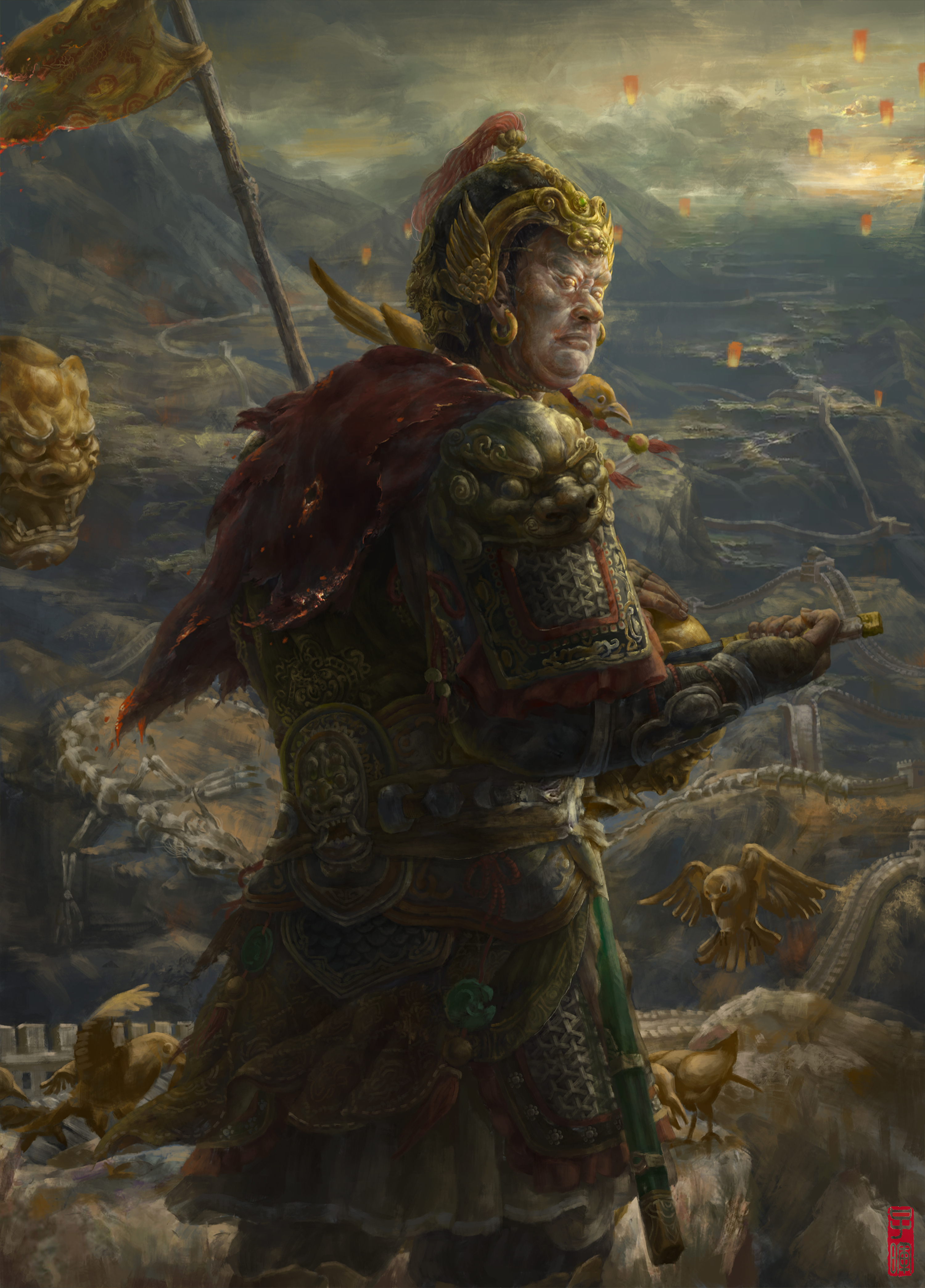 徐子晖《唐武士》系列