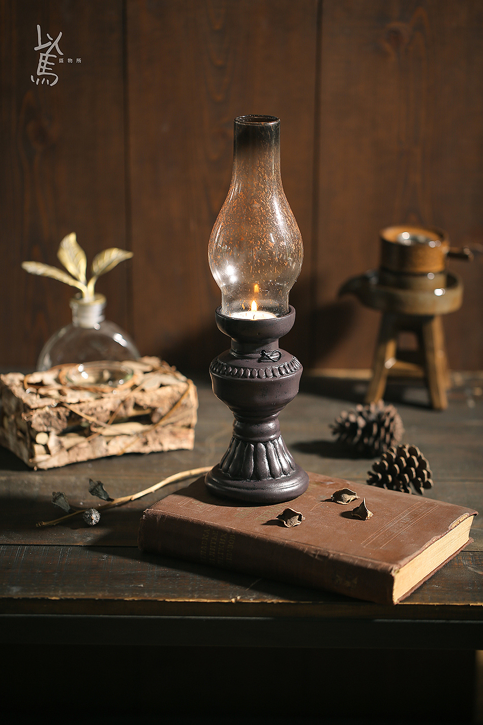 产品摄影/复古煤油灯