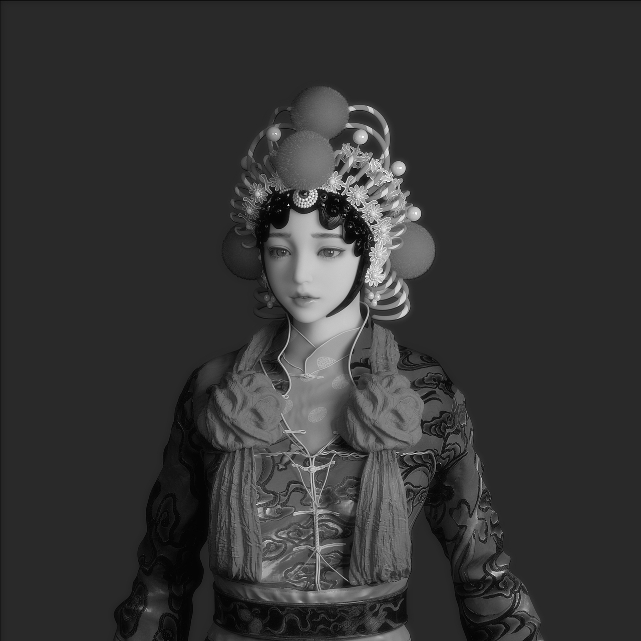 3D角色【戏曲】武生