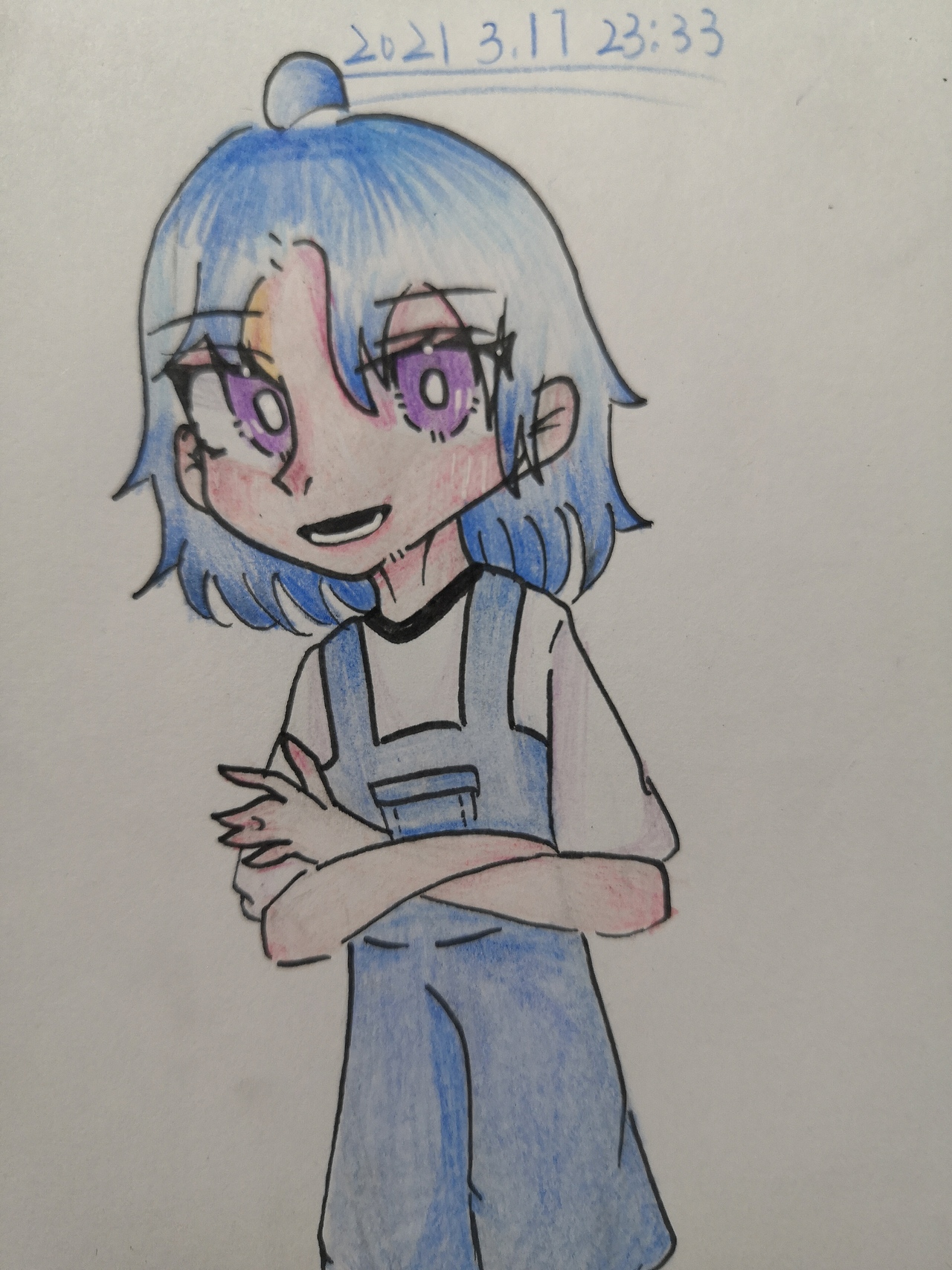 最近画的是学生想自己赚钱买东西最近家里也急着用钱就