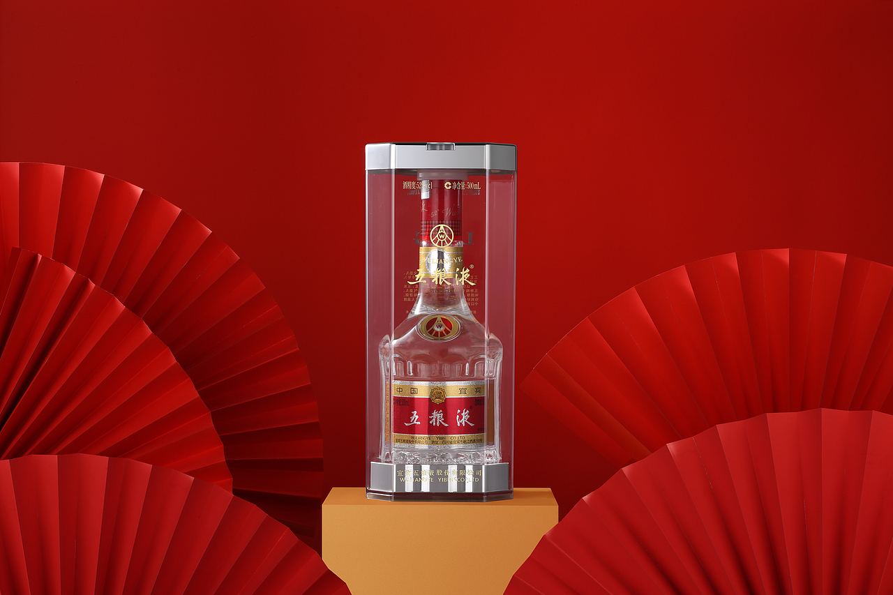 静物酒类产品摄影 | 五粮液52度第七代 白酒