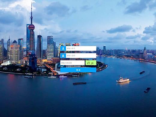 高端大气的企业网站后台界面设计