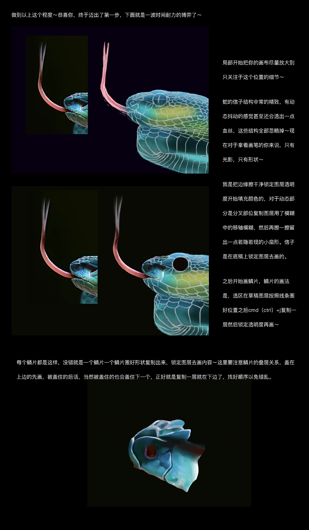 写实临摹练习步骤分享（图ZMjE4OTAwOTAw） - 创作习作 - 站酷设计师念球球QIUQIU原创素材 - 站酷ZCOOL