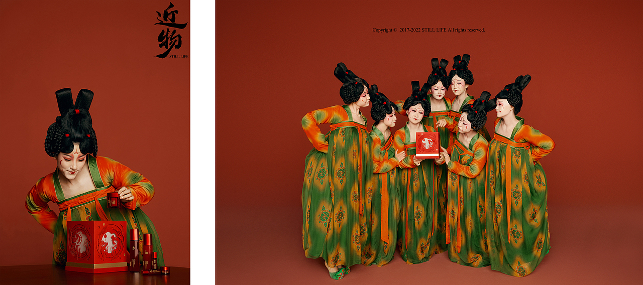 「唐宫夜宴✖三草两木」形象片拍摄