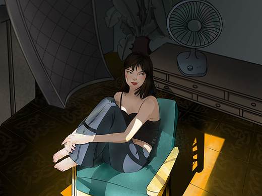 近期画的几张人物