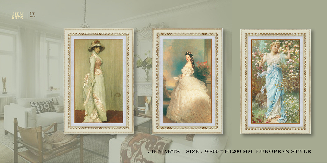 #欧式古典#实物画;装饰画、效果图、国画、大堂挂画、饰品、摆件、软装配画、室内设计