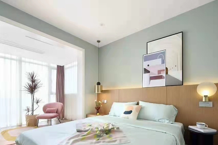 济南万泰装饰120平现代简约风格装修案例实景