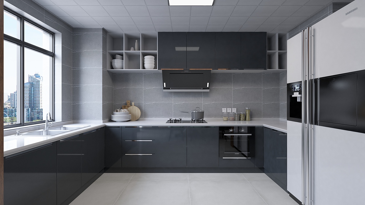 现代简约风平层