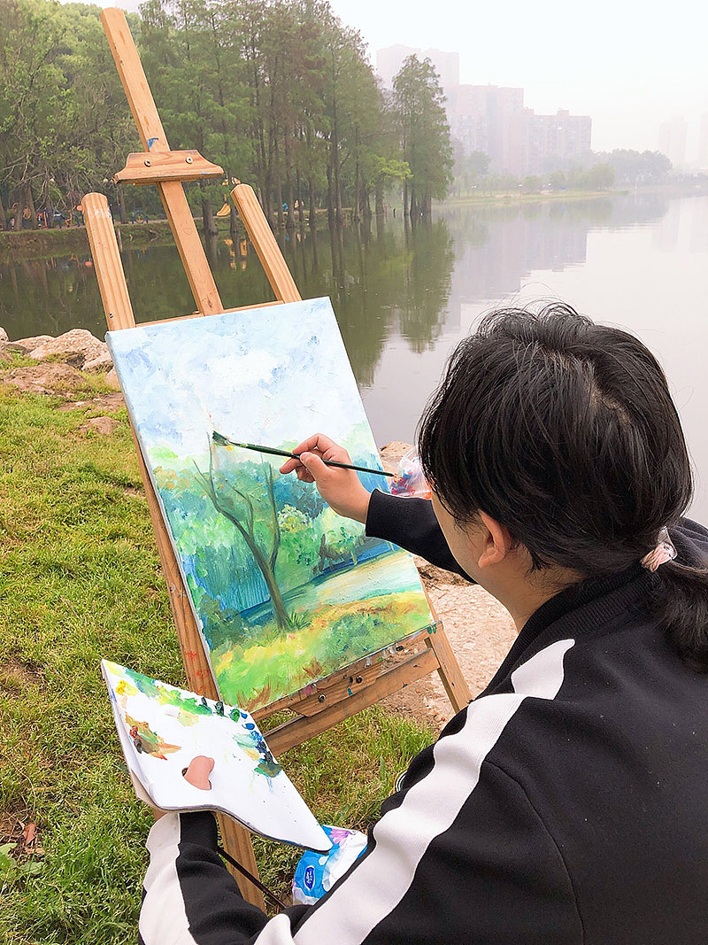 武汉零基础学油画 油画写生 |纯艺术|绘画|艺凡美术_原创作品-站酷