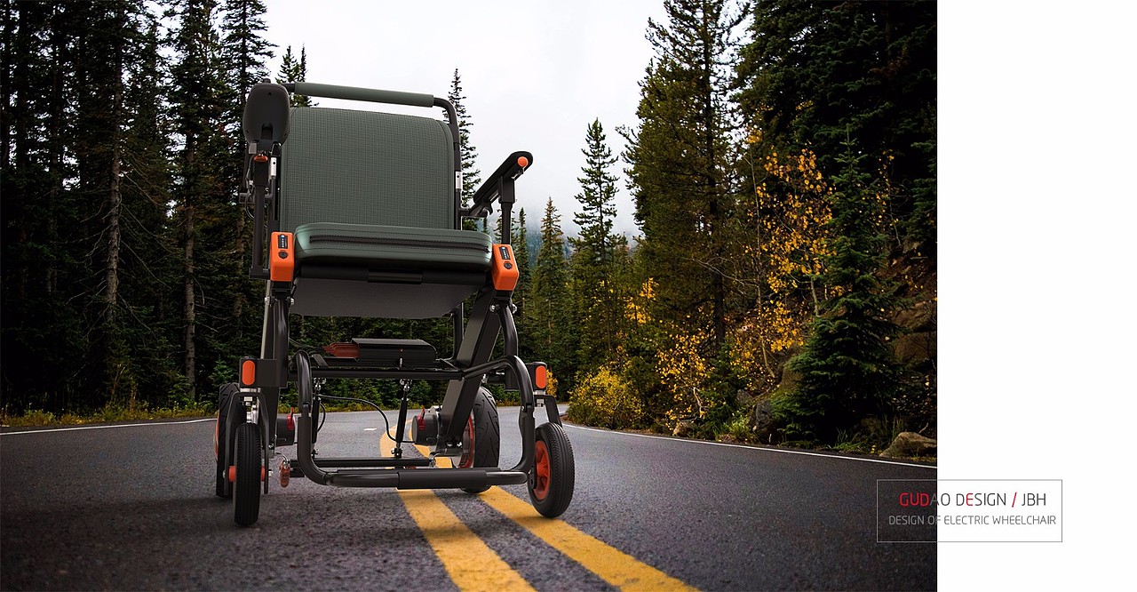 电动代步轮椅设计