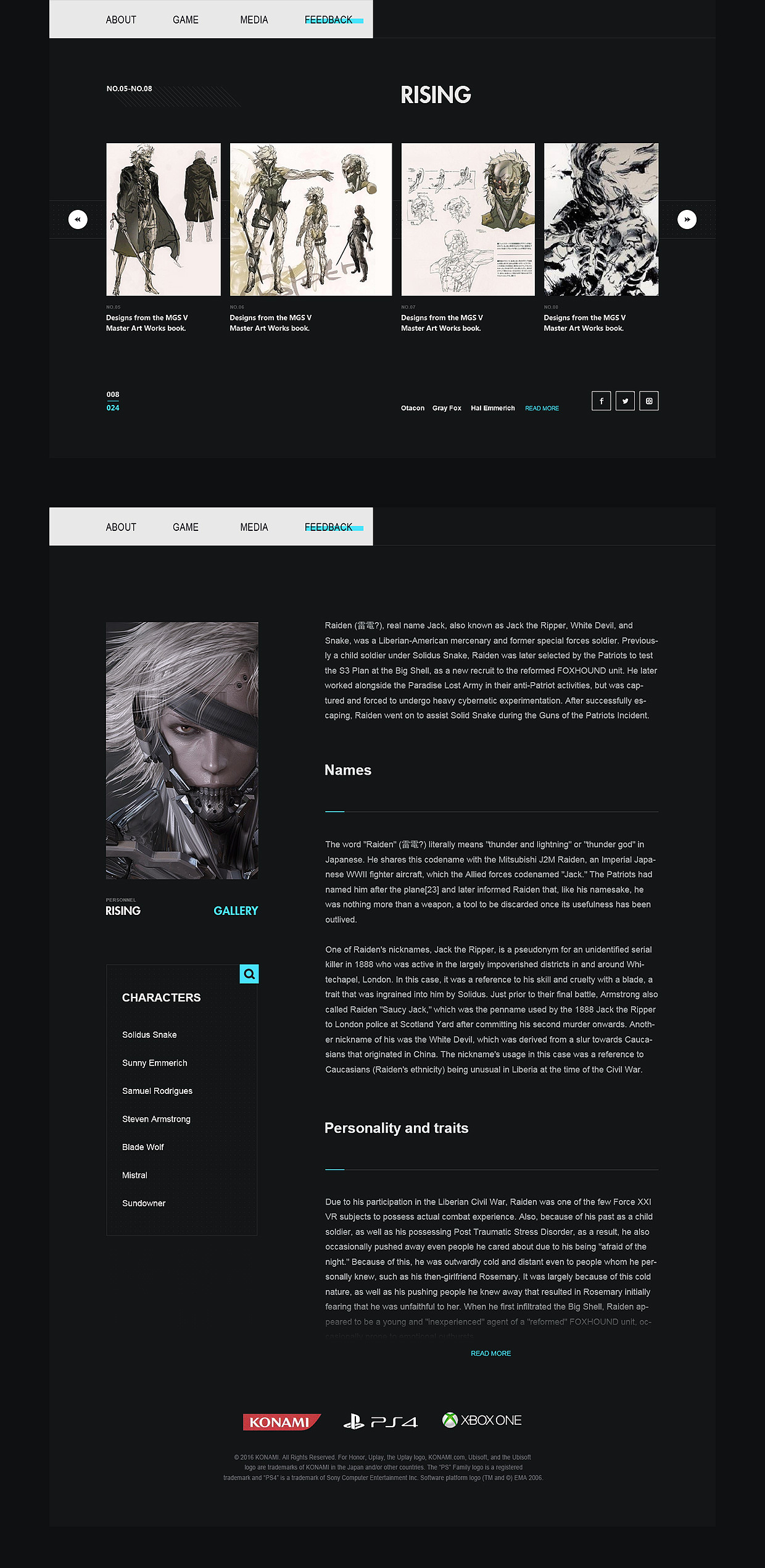 潜龙谍影 复仇 2018 概念设计（图ZMTIzNDc2Mzk2） - 游戏/娱乐 - 站酷设计师doom_2014原创素材 - 站酷ZCOOL