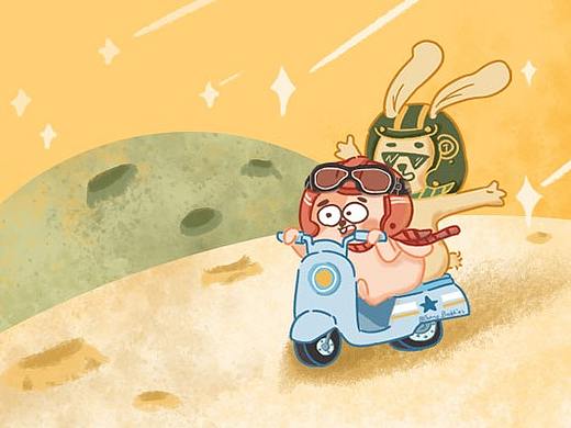原创微信表情| Bunny Buddies 