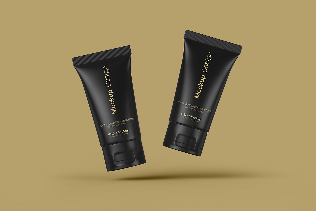 洁面乳洗面奶包装样机