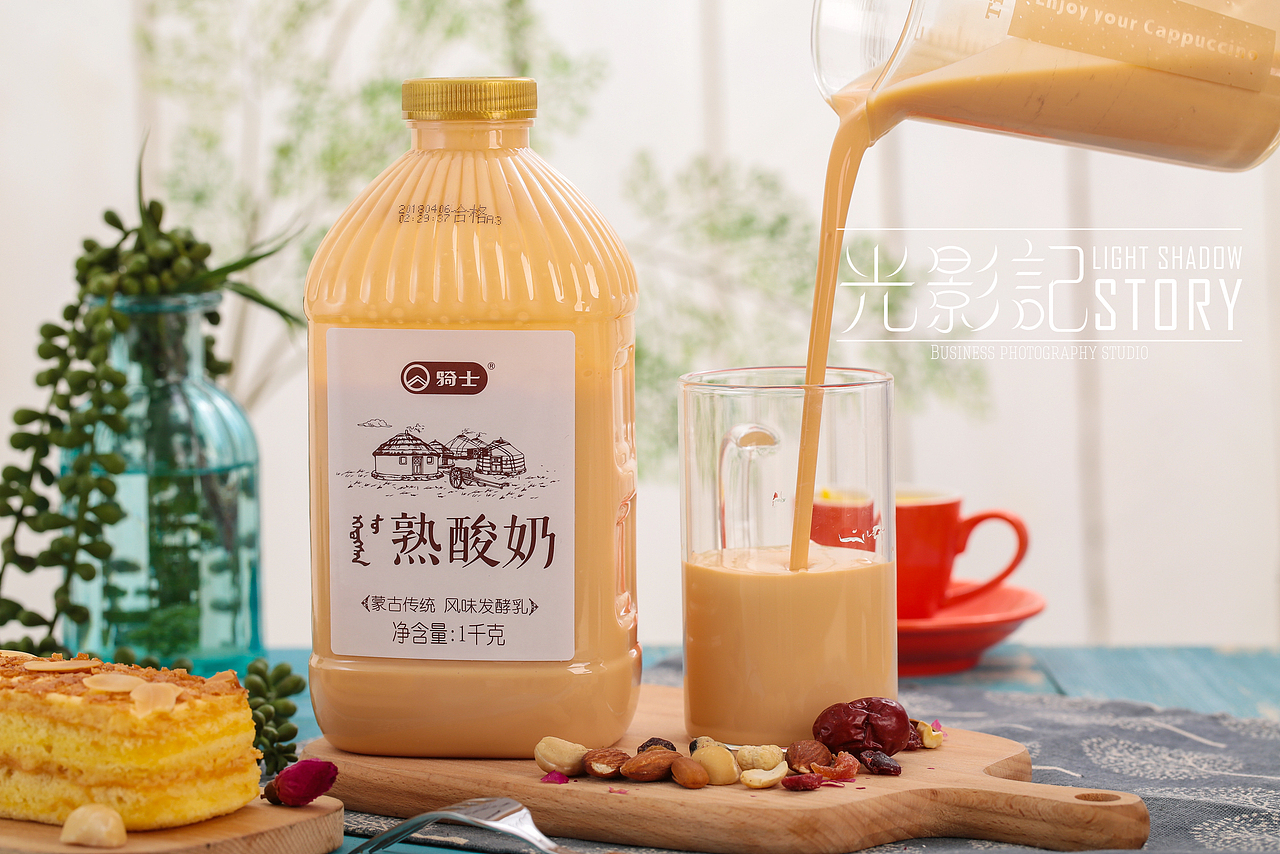 光影记出品 - 骑士集团系列酸牛奶（图ZMTE5NDkzOTY4） - 产品摄影 - 站酷设计师光影记摄影工作室原创素材 - 站酷ZCOOL