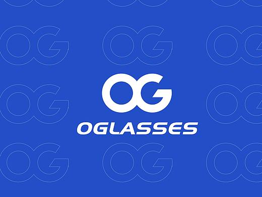 0GLASSES logo设计