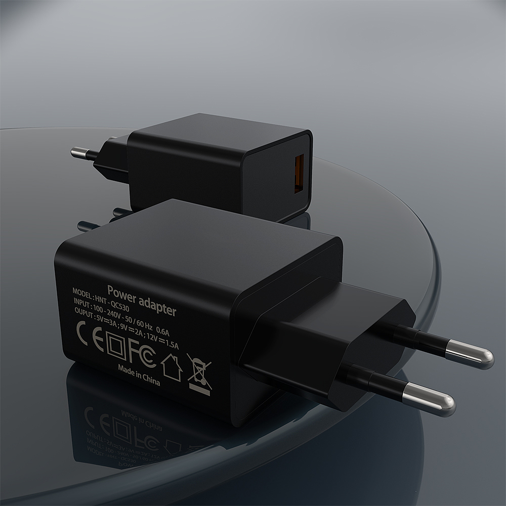 手机充电器磨砂塑料建模渲染