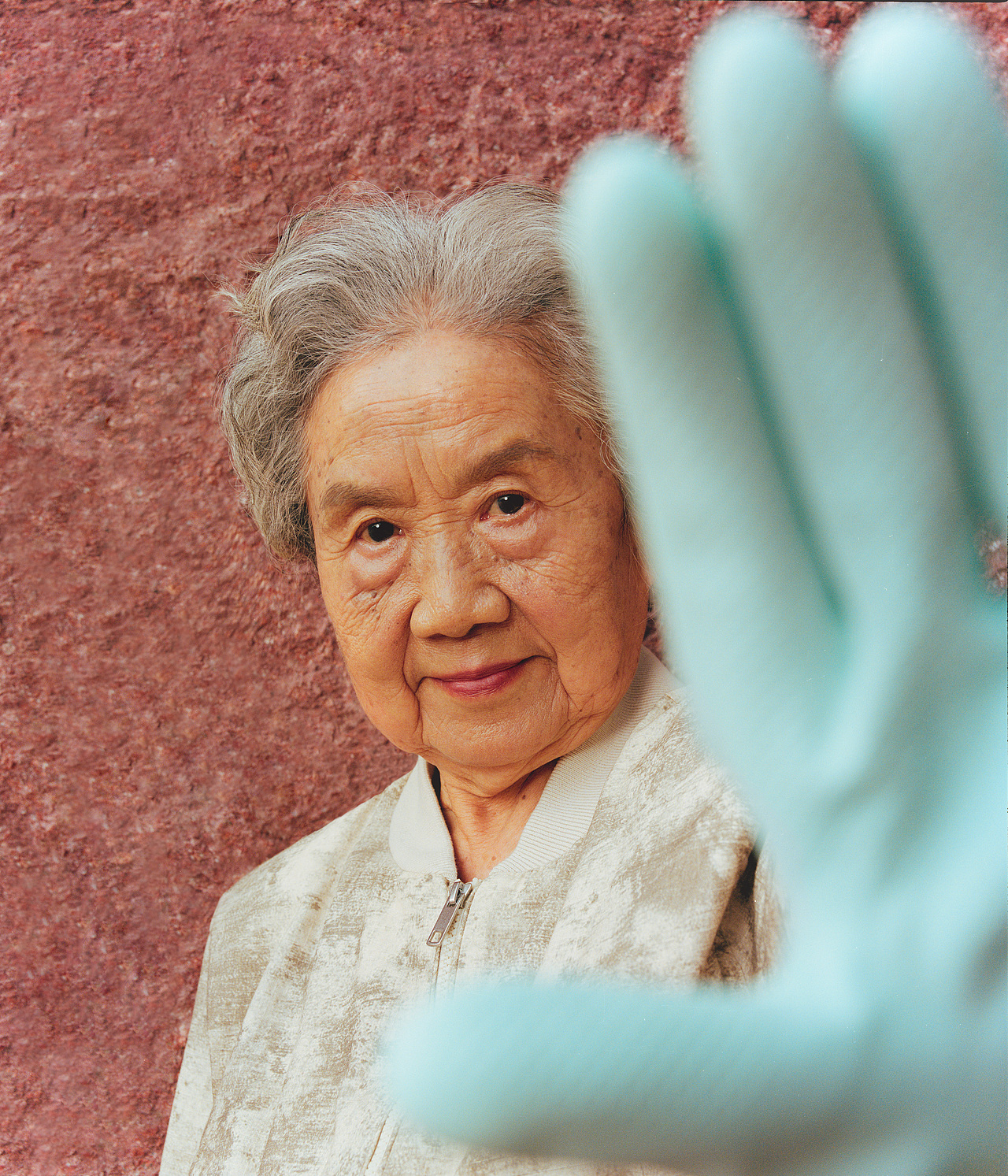 商业拍摄 “老人与花”