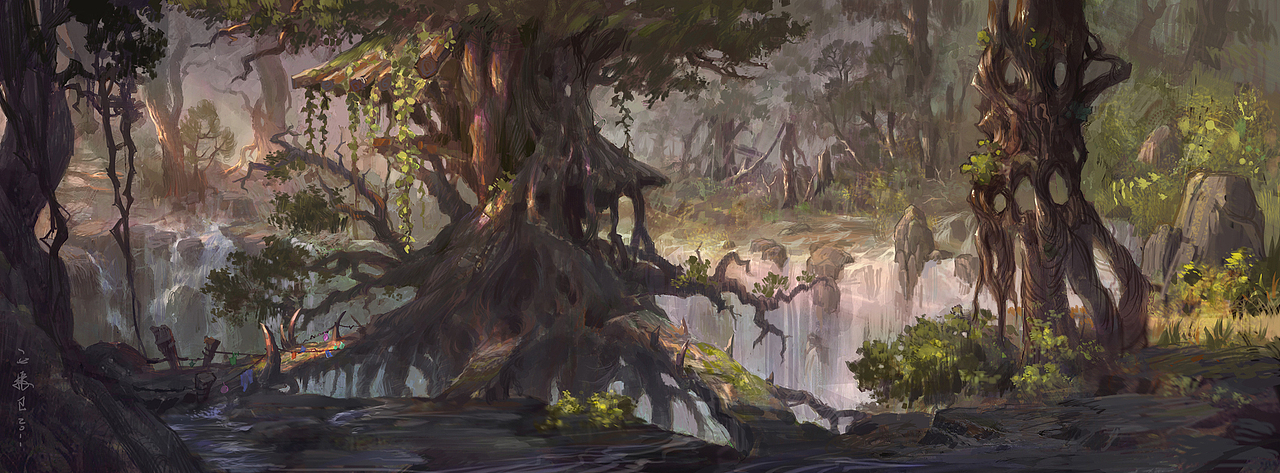 游戏原画及插画作品（图ZMTQ1OTk2MDA=） - 概念设定 - 站酷设计师冷血王子原创素材 - 站酷ZCOOL