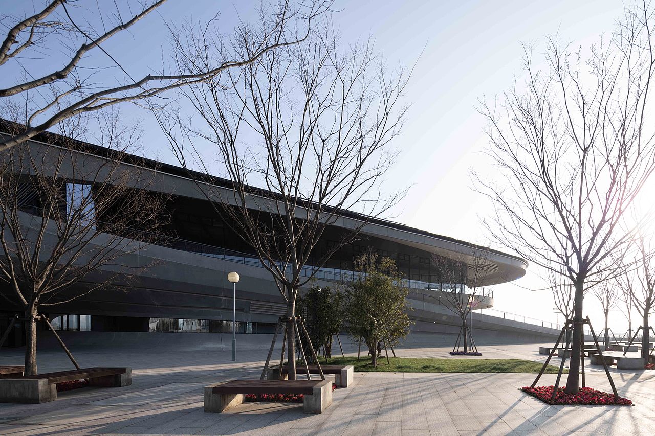 带跑道的“飞船码头”|徐汇西岸新渡口—游客集散中心