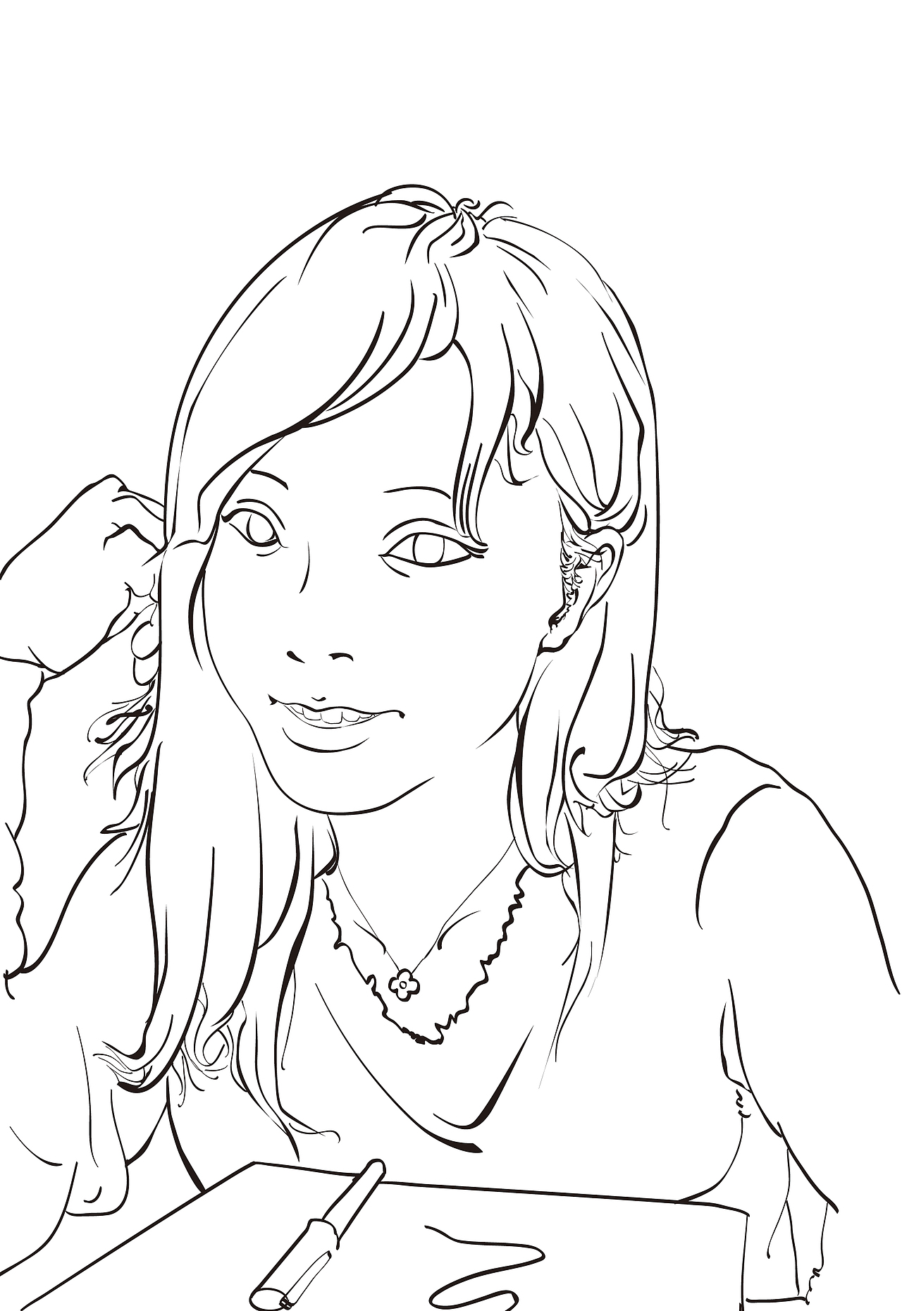 插画练习（图ZMTQ4NzU4OTg4） - 创作习作 - 站酷设计师Hgc唯爱原创素材 - 站酷ZCOOL