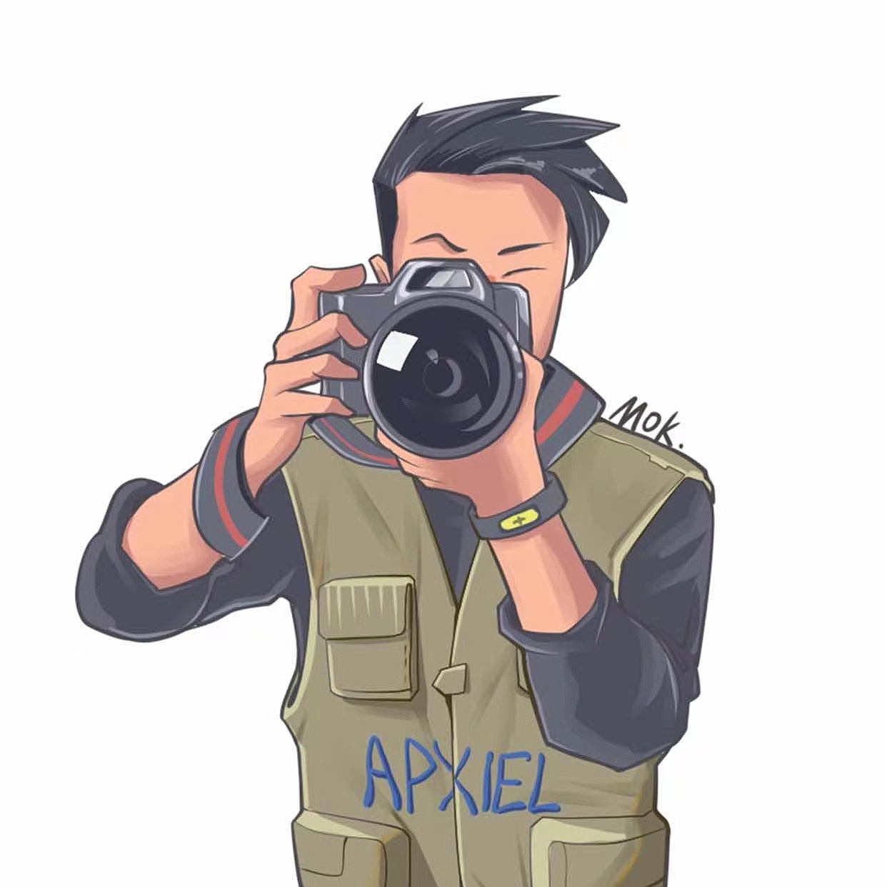 apxiel视觉 x 插画头像视觉设计合集