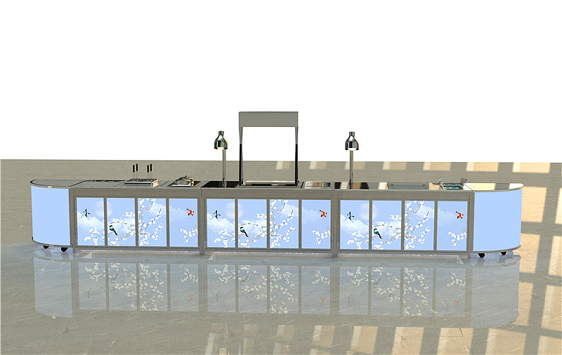 酒店宴会厅折叠布菲台宴会家具招投标代工厂家（图ZMjAxOTU4NjEy） - 电子产品 - 站酷设计师自助餐台布菲车原创素材 - 站酷ZCOOL