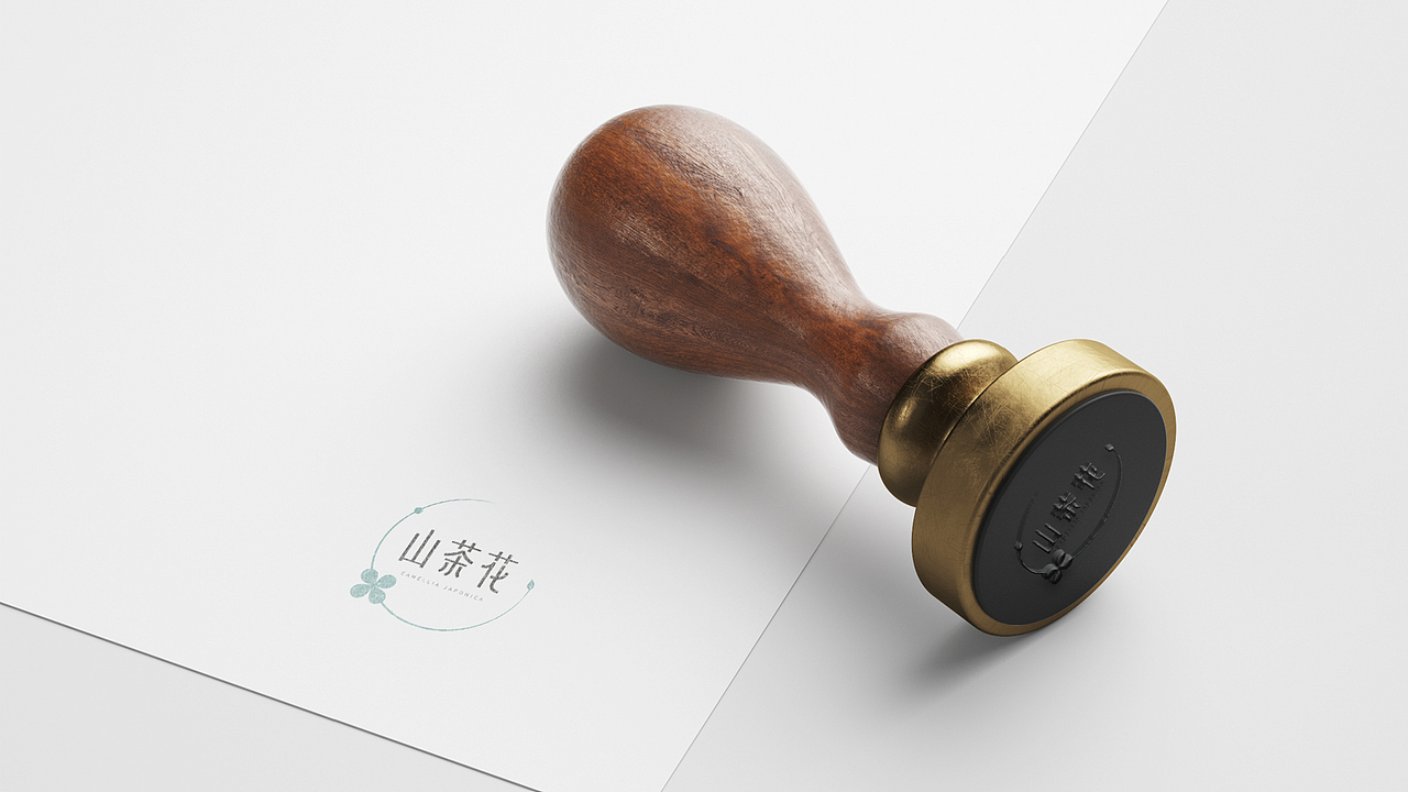 山茶花简约美学馆LOGO
